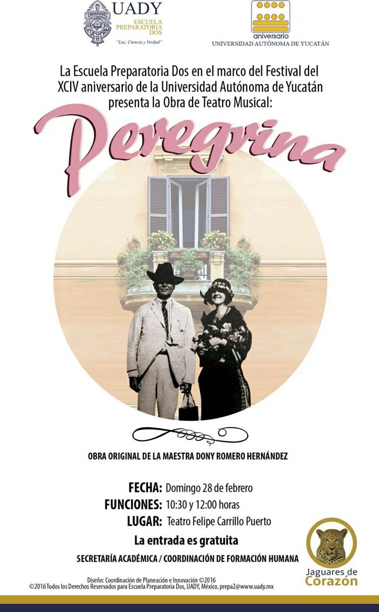 CEPrepaDos's tweet photo. La coordinación cultural, les invita a la obra de teatro "peregrina" Entrada gratuita. https://t.co/SfN834CQRH