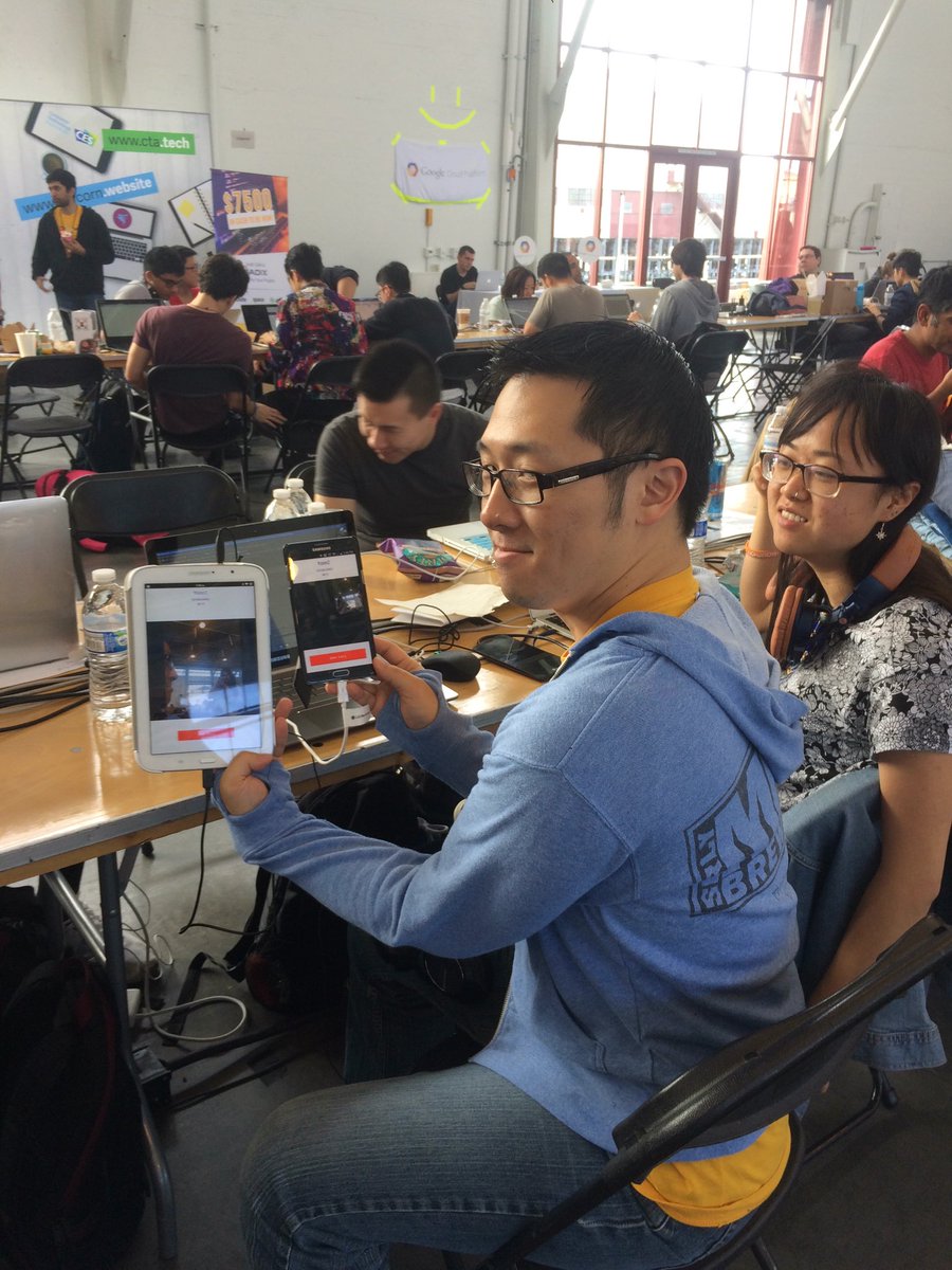 codinghouse's tweet image. Launch Hackathon Day 2 - Already making lots of progress with our interview app @codinghouse #launchhackathon #sinch