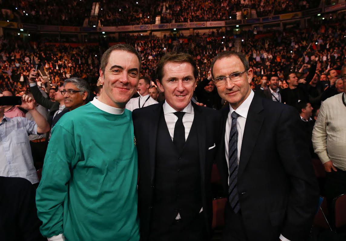 LIVE: Frampton vs Quigg - Check out the famous faces who are ringside tonight bit.ly/1Qb3Lwf