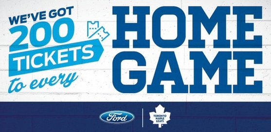 TheFordFANatic's tweet photo. Want to attend a Leafs game? Follow me and earn your tickets! We have 200 every game. Retweet and spread the word. https://t.co/8KroMfNXq8