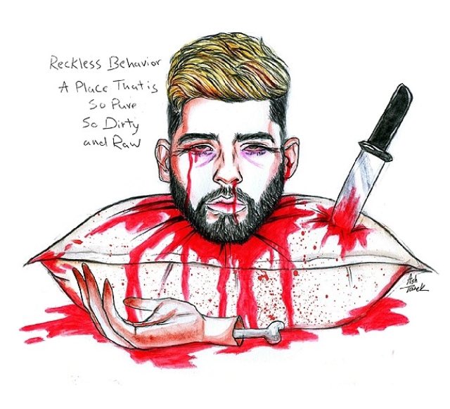 illusionsIwt's tweet photo. zayn vs. 1d fan art https://t.co/PeDKi4hhEw