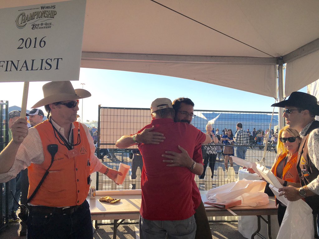 tuffystone's tweet image. #HoustonRodeo #BBQ contest 2016 Finalist in #Ribs #Brisket Thx to @SmithfieldBrand @snakeriverfarms