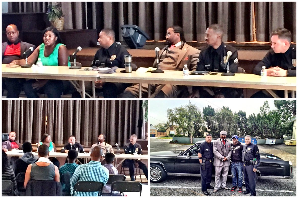 Great event <a href="/LAPD77thSt/">LAPD - 77th Street</a> legend @12SLO51-'Young Men On The RYSE' youth guidance forum-This is commitment to community