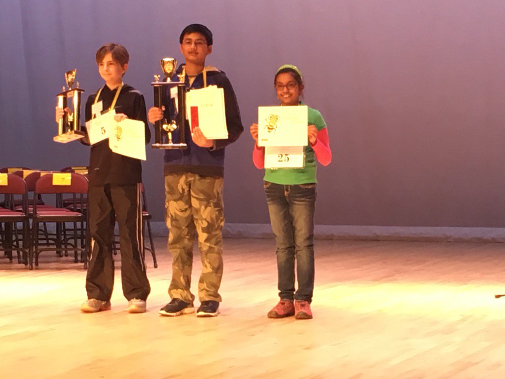 #3rdplace Arushi Georgia District Spelling Bee <a href="/ShakeragElem/">Shakerag Elementary</a>