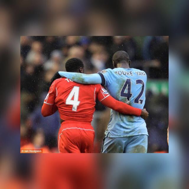 Big fight between the Toure family.I want to hear the Toure song as loud as possible tomorrow.Let the best team win.