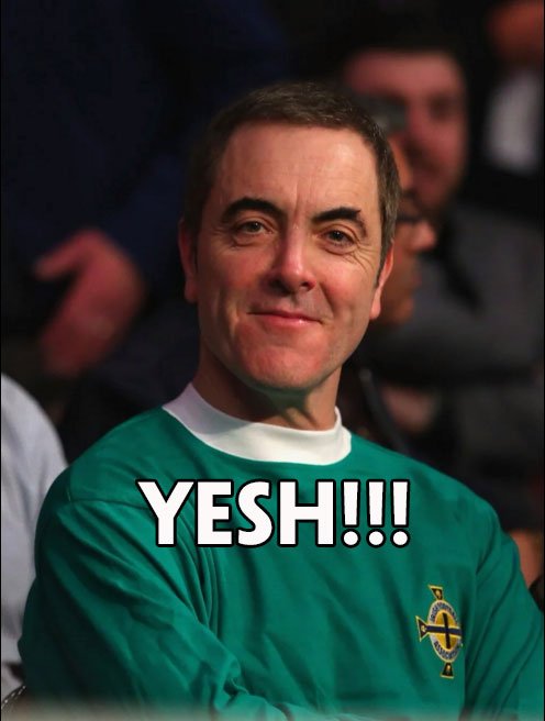 ALL OVER!!! Only one winner on my scorecard! #FramptonQuigg