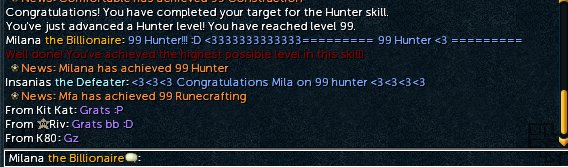 MilanaPvP's tweet image. 99 Hunter &amp;lt;3333333 :D #Runescape3 #DoubleXPWeekend
