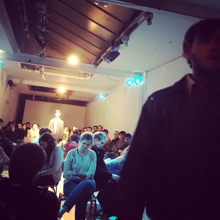 EilirHaf's tweet photo. 'Crossed Wires' an original play by @_HannahShields_ at the #RagFactory in Shoreditch tonight. Laugh out loud funny! https://t.co/UvtbzvJWeJ