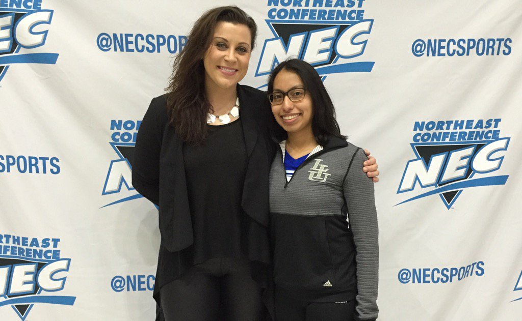 necswimdive's tweet photo. .@LIUswimming senior! #NECSwimDive https://t.co/B91BHXpv45