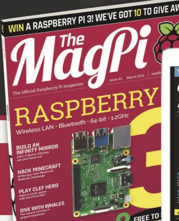 The MagPi has leaked the imminent Raspberry Pi 3 - 64bit, with built in Wifi &amp; Bluetooth - awesome !