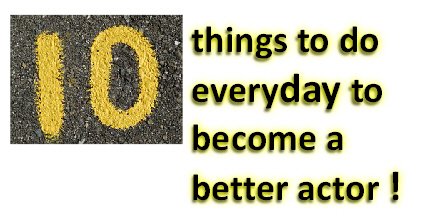 philip24601's tweet photo. 10 things to do everyday to become a better actor... https://t.co/1zjwvrIlSH #acting https://t.co/VpaOPsC2yr