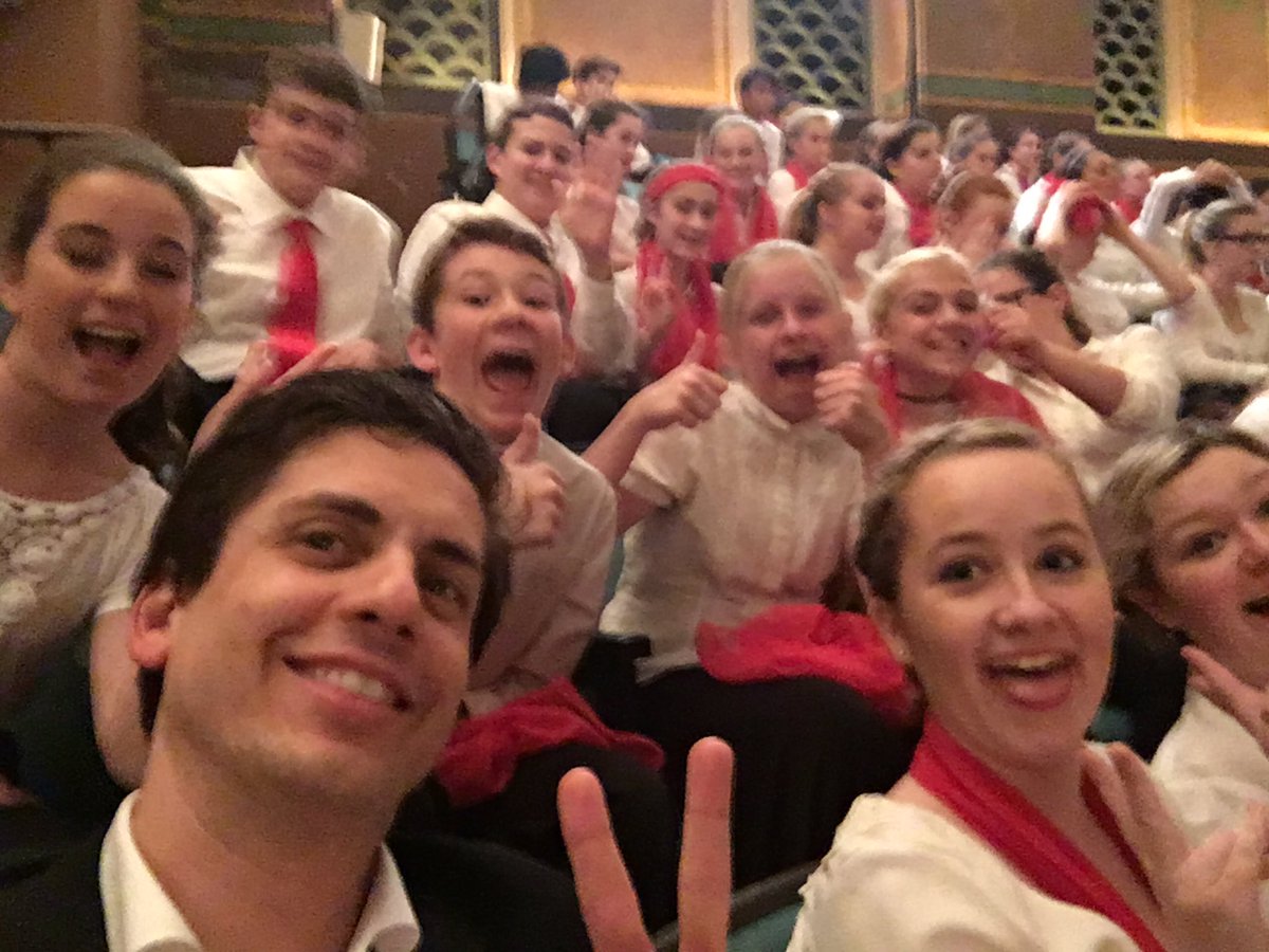 Fjnunez's tweet photo. Incredible experience w/ junior high #acdawestern regional choir. Thank you for an incredible concert @ACDANational https://t.co/jqOHF8QCWE