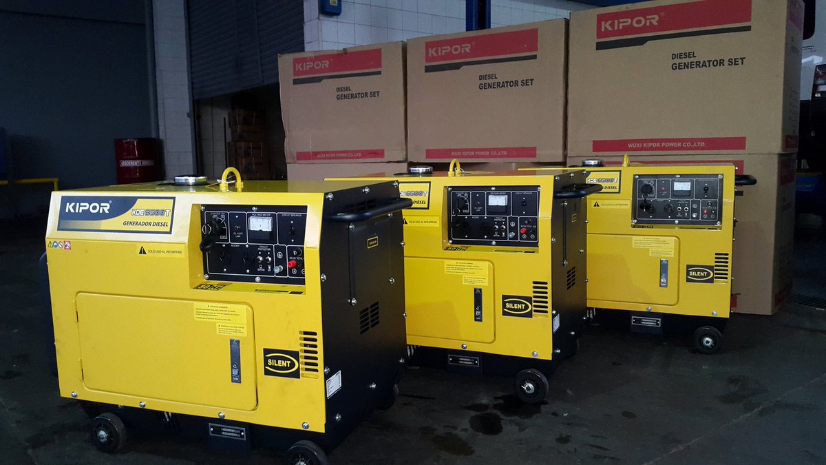 generarelectric's tweet photo. Generador kipor 6500t. Equipo disel con cabina de insonorización, arranque eléctrico, autonomía de 12 hs. https://t.co/eDWwV8rWQh