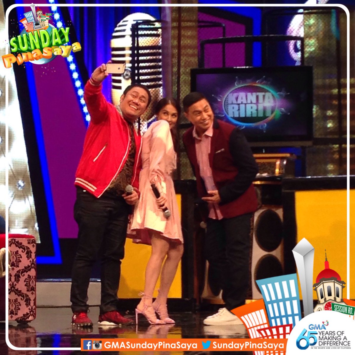 SundayPinasaya's tweet image. Not your usual photo op. 😝😂 #SPSFebtastic
