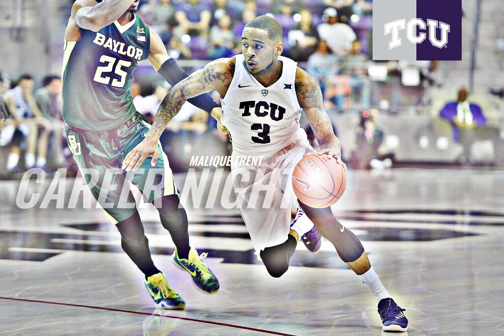 TCUBasketball's tweet image. #TCUMBB falls to No. 19 Baylor Saturday. Game Rewind: goo.gl/WPMAqa #Big12MBB