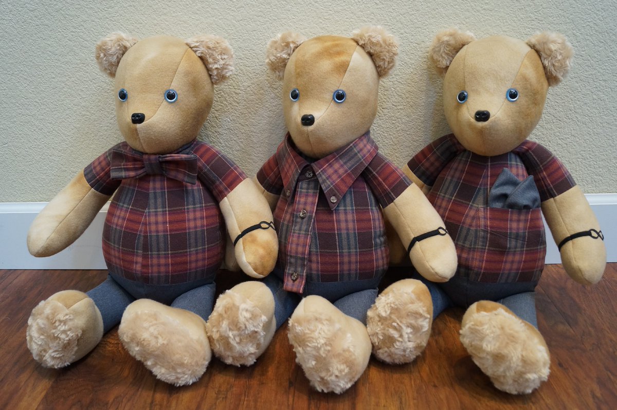 JenniferQuadro1's tweet photo. A Families Love!#memorybears#bearyhuggables https://t.co/j1EkKpxO1C