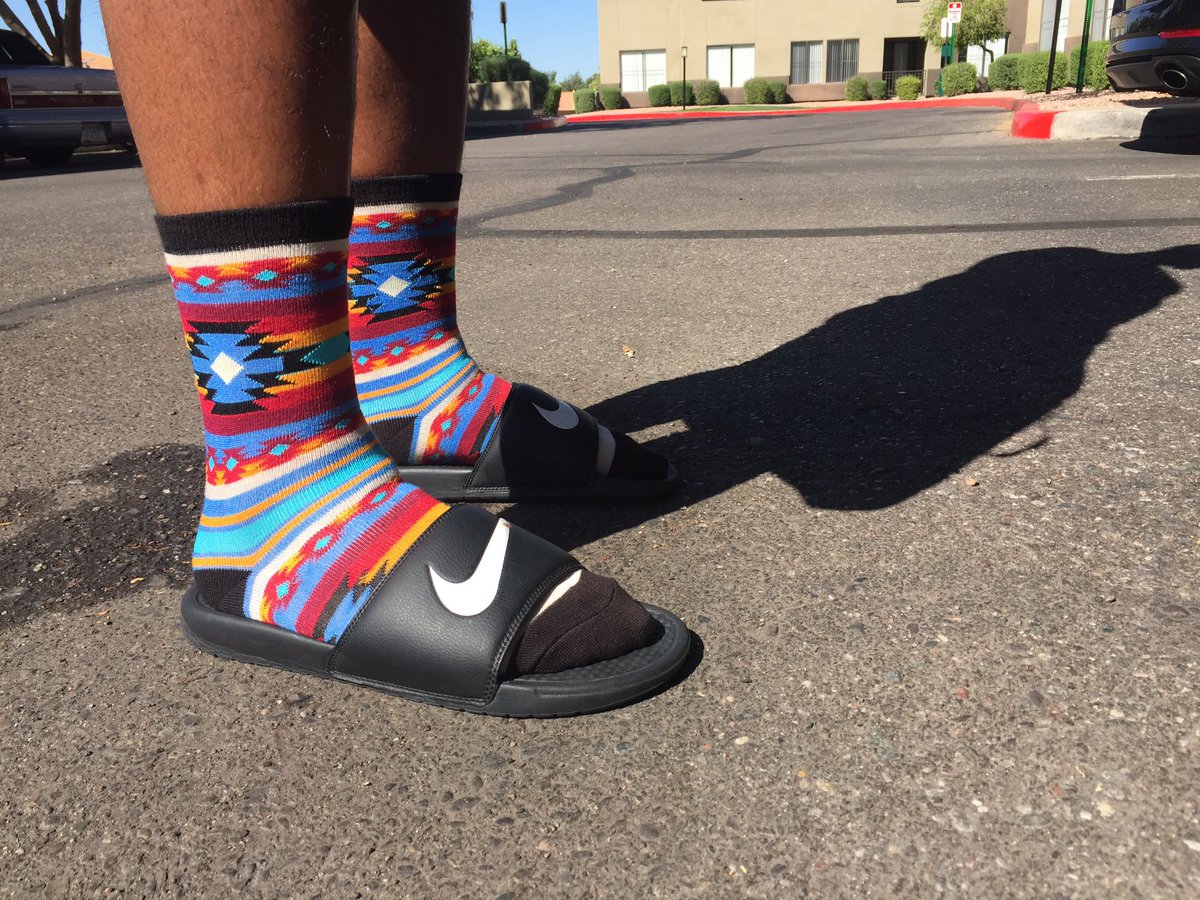 JordanCooks9's tweet image. #SOTD #socks of the day #nativeinspired