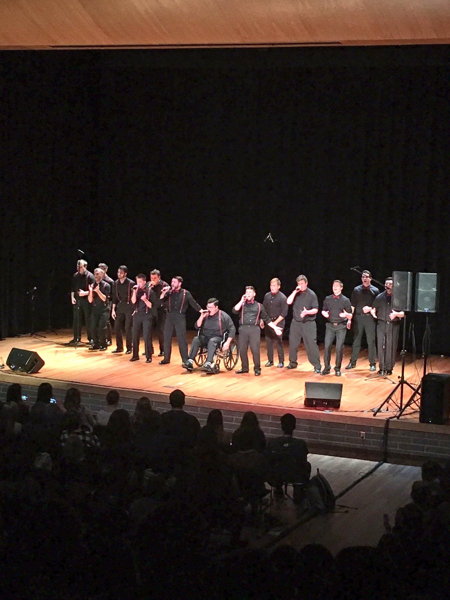 hibernotesmsu's tweet photo. The @Beartones #ICCA set was INCREDIBLE! Way to touch our hearts guys! #BearUp https://t.co/KaTkmNhV1b
