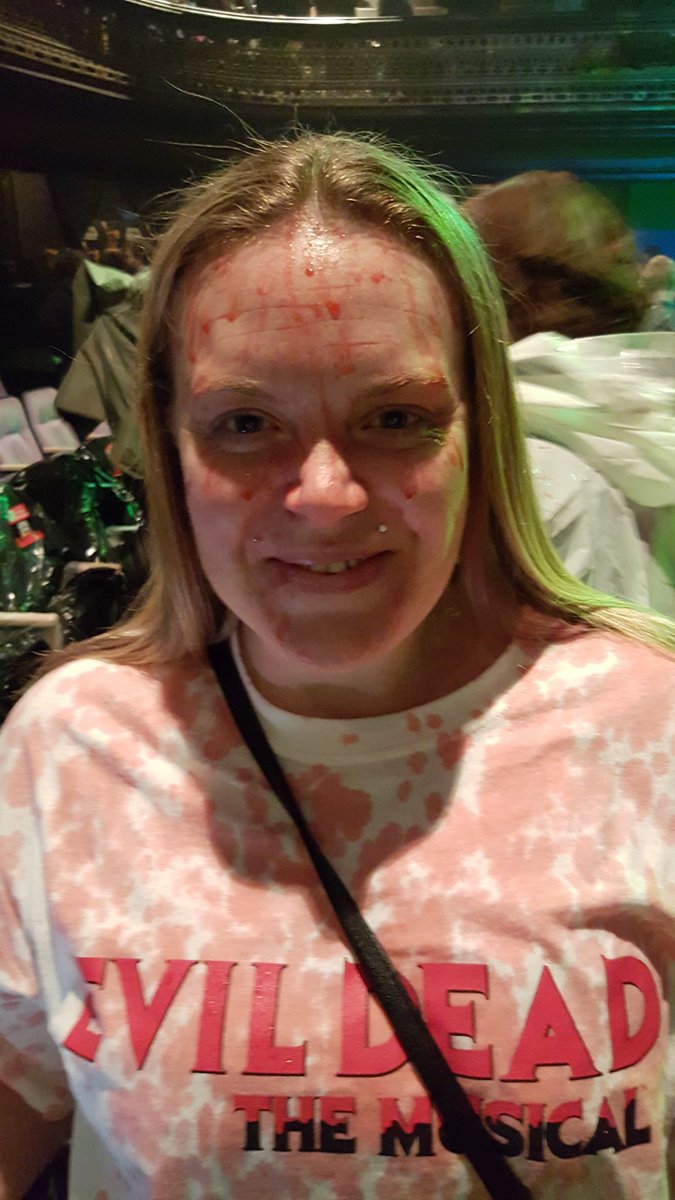beaseballnutta's tweet photo. Awesome night at #evildeadto https://t.co/UzhYiyfXC8
