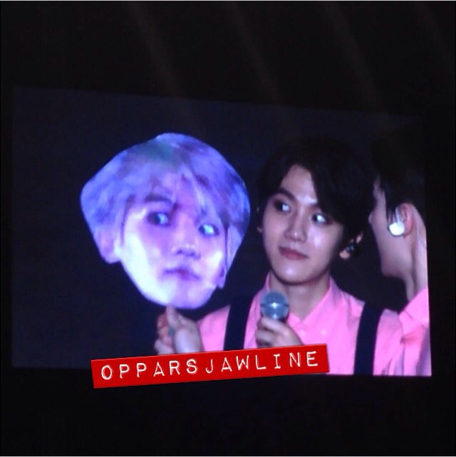 suho: i can see that you guys have so many pictures of us
baekhyun: but i think our face in them are not good