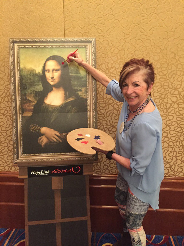 kdmatson's tweet photo. My beautiful painting at Art With A Heart https://t.co/HSTEBPLS7q