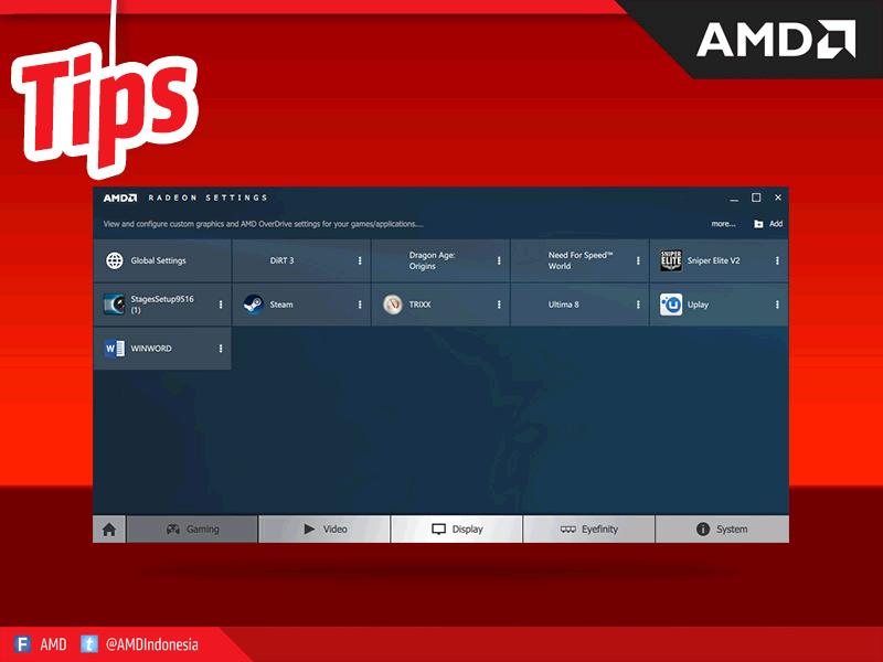 AMDIndonesia's tweet photo. #RT #SmartTips Bingung kenapa saat main game sering crash atau hang? Yuk cb tips jitu ini :D https://t.co/K50shEfCdv https://t.co/l2tCkOrh6d