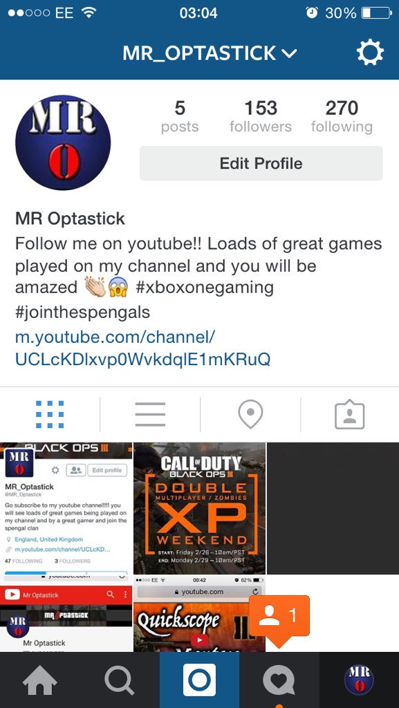MR_Optastick's tweet image. Hey guys go and follow my Instagram account 👏 #spengals