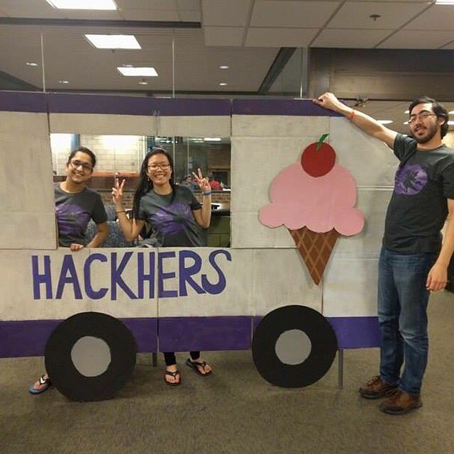 ruhackhers's tweet photo. I scream you scream we all scream for midnight ice cream! #hackhers2016 https://t.co/V27azQnCpL