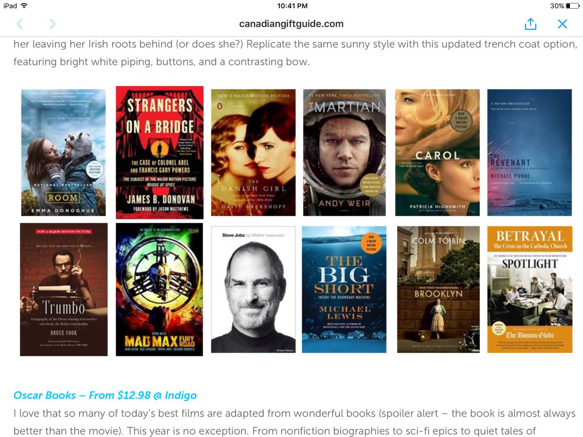 BPSLibraryHub's tweet photo. #Oscar nominated books!! #Oscarworthy #Oscar2016 #timetoread https://t.co/ckM1kqnyt7
