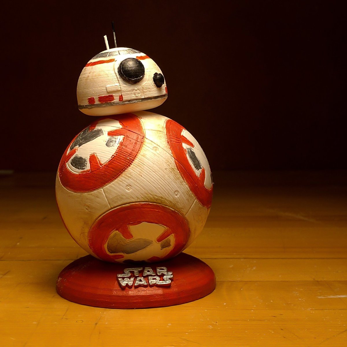aburaktas's tweet photo. Making BB-8 @IITDesign workshop. #bb8 #StarWars #3dprinting @thenewidiom @thingiverse https://t.co/BhJChw0PZz https://t.co/xCvPJus8RD