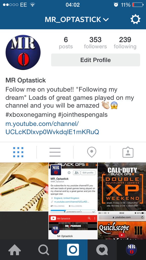MR_Optastick's tweet image. Go and follow my Instagram account 👏👏
