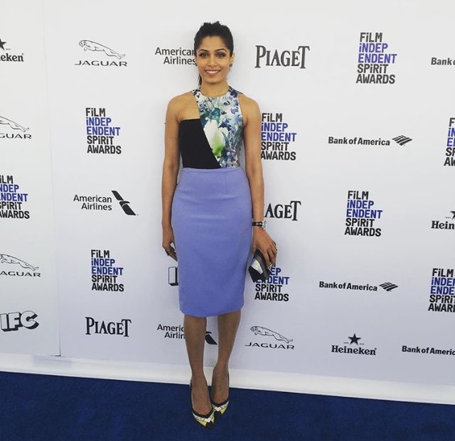 the blue carpet @filmindependent wid @audemarspiguet @bibhumohapatra @tods @ferragamo #apwoman @knightofcupsmov