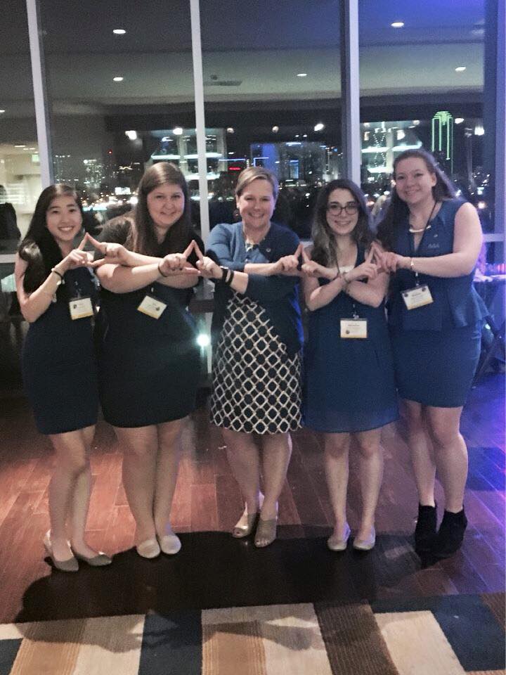 Getting to meet <a href="/pgrissom/">Phyllis Grissom</a> is a pretty perfect way to end the night! We love our fraternity president! #DDDCLC