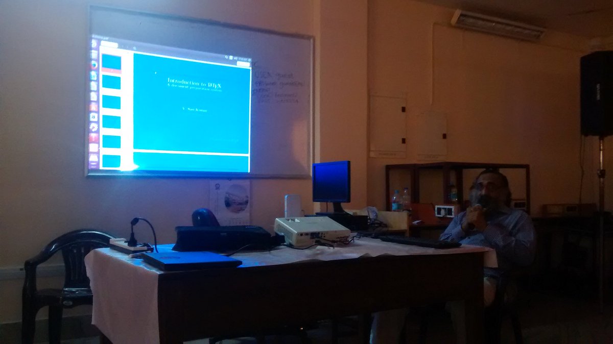manojkmohan's tweet image. Introduction to #LaTex by @vskumarcess  @FOSSCell #FossMeet2016