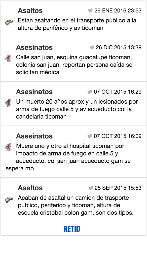 retioDF's tweet photo. [#AlertaDeSeguridad] Asaltos recurrentes a transporte público en Ticomán https://t.co/a0Xc2RbbYe https://t.co/yCDsiXdI17
