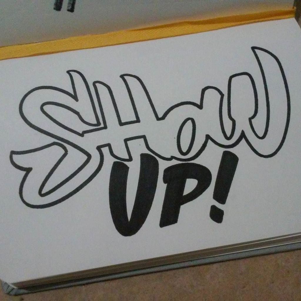 Druthersco's tweet photo. By mister.polo 58. #showup
#typeblog #typography#thedailytype #thedesigntip #goodtype #dailytype #lettering #cust… https://t.co/XkhYIM4mjh