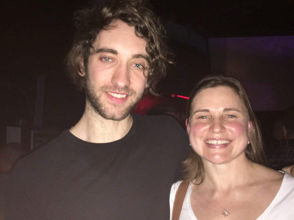 Sweaty night at the MOD club!   Saw Banners - amazing!  Thanks Mike for coming to visit us in TO.  <a href="/BANNERSMUSIC/">BANNERS</a>