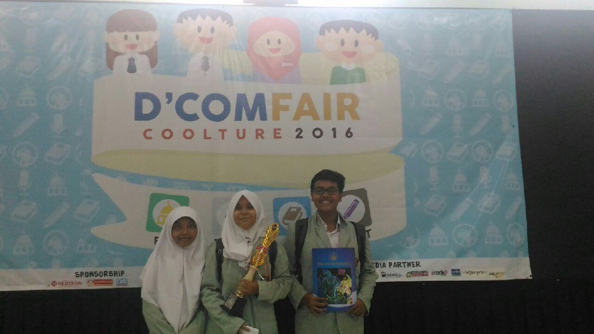 PEDCMache's tweet photo. 1st runner up of KAB english debate competition. congrats for our newbie natasya dewi, triana, and danial. goodjob!! https://t.co/KfFIhjI9Cm