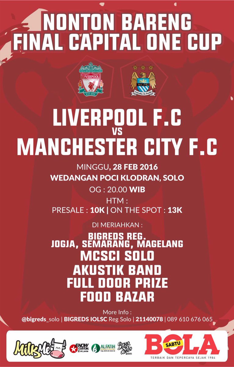 Nonbar Final COC with @BIGREDS_JOGJA <a href="/BIGREDS_SMG/">BIGREDS SEMARANG</a> <a href="/BIGREDS_MGL/">BIGREDS MAGELANG</a> x <a href="/MCSCI_SOLO/">Surakartans Citizens</a>
