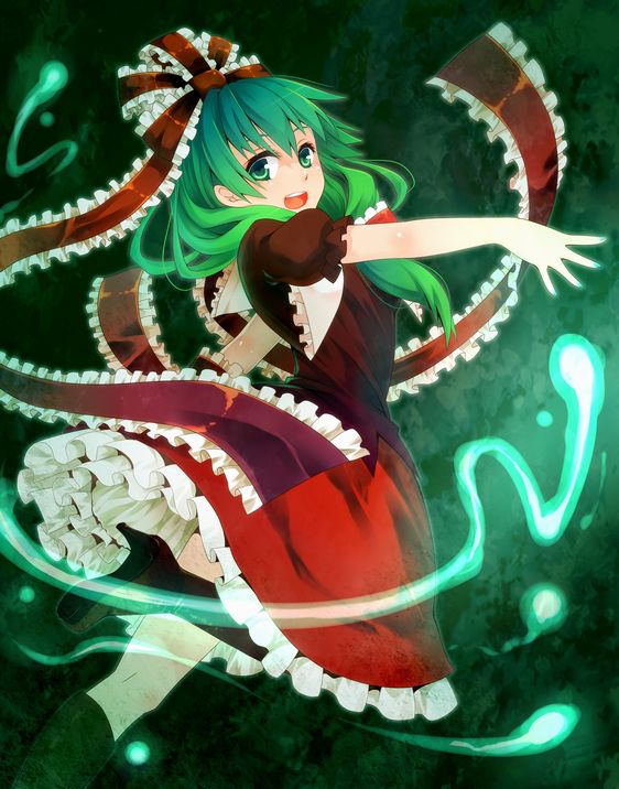 Qアイコンのキャラは誰ですか？ A東方project風神録より二面ボス鍵山雛