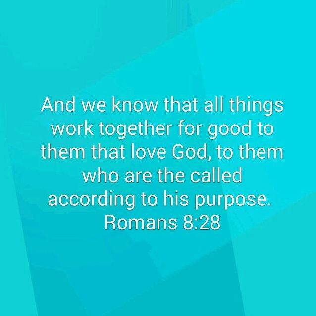 _JesusAddict's tweet photo. All This work together for Good, to them that love God! Do you Love God??!

#CEVC https://t.co/sPV07s8yky