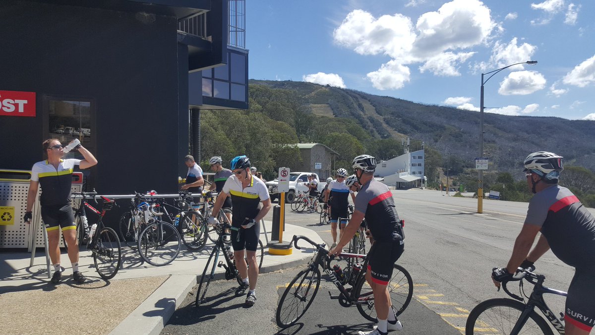 bdaracing's tweet photo. A few happy boys at the top of Falls Creek. #hccr16 https://t.co/oRBkXJQbbo