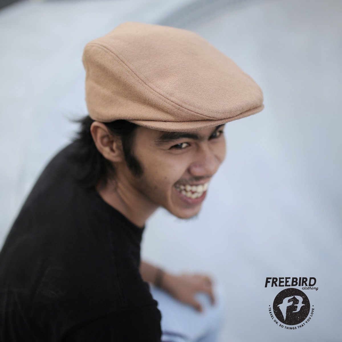 flat cap indonesia