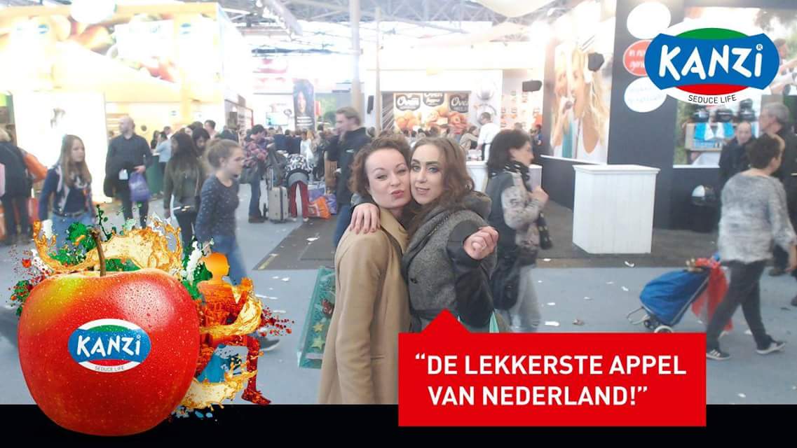 Het was weer gezellig 😊#huishoudbeurs #kanzi #gezelligheid.