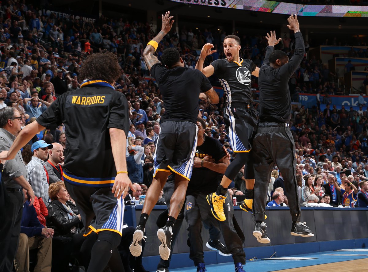 NBA's tweet photo. Steph Curry, captured thru the lens! https://t.co/NUX8sZT58T