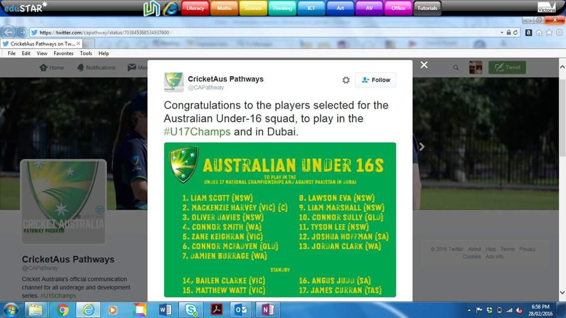 Elsternwick Cricket Club tweet media