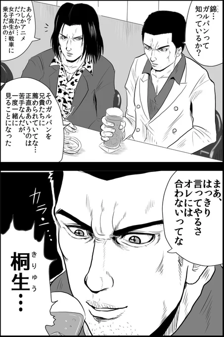 ガルパンおじさんたちの龍が如く0
第一話「目覚め」 