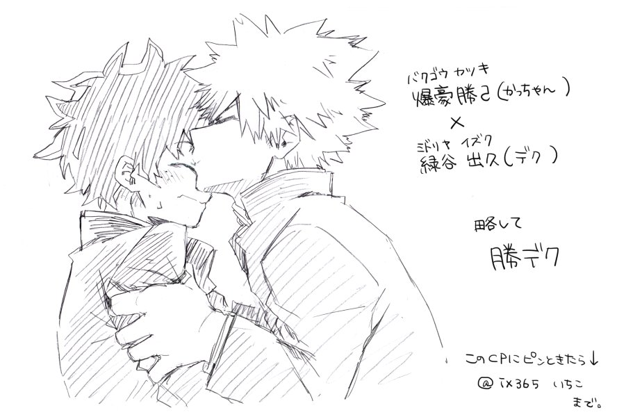 アニメ化でヒロアカが気になってる皆様、爆豪勝己×緑谷出久略して勝