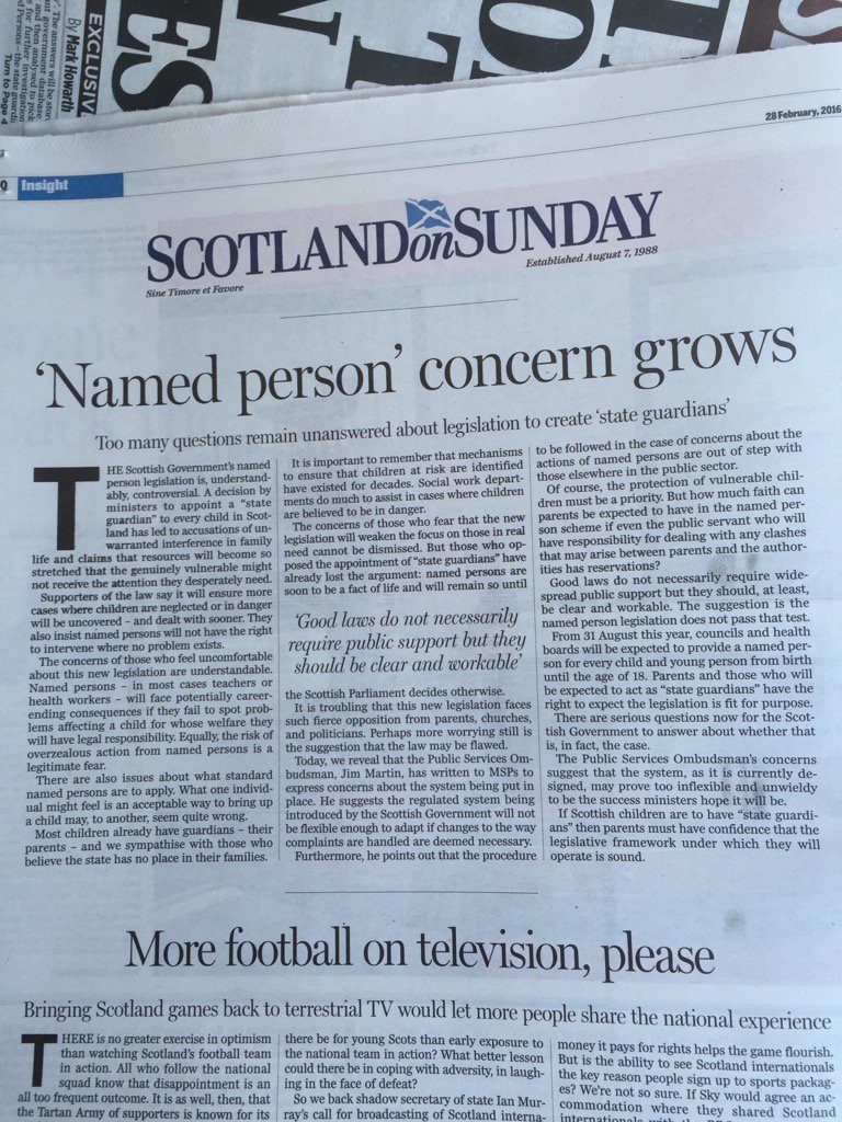 282liz's tweet photo. Well said Scotland on Sunday https://t.co/M2018FmY4i