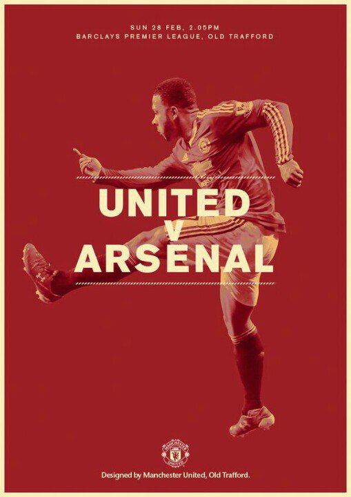 unitedarmyfc's tweet photo. TONIGHT |

#MUFC vs #AFC
Old Trafford
BPL
Ref: Craig Pawson
KO 21:05 WIB
LIVE on beIN Sports 3 PL &amp; SCTV https://t.co/eMuigd5Fjw